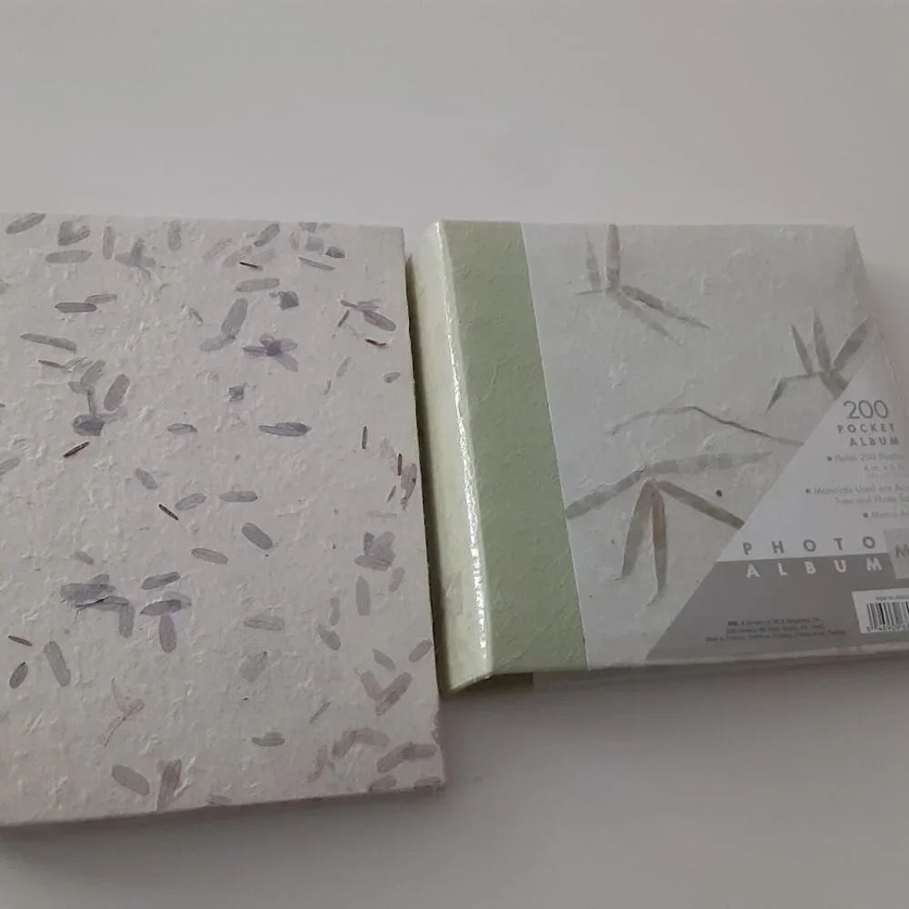 Fancy Photo Albums - set of (2) NEW